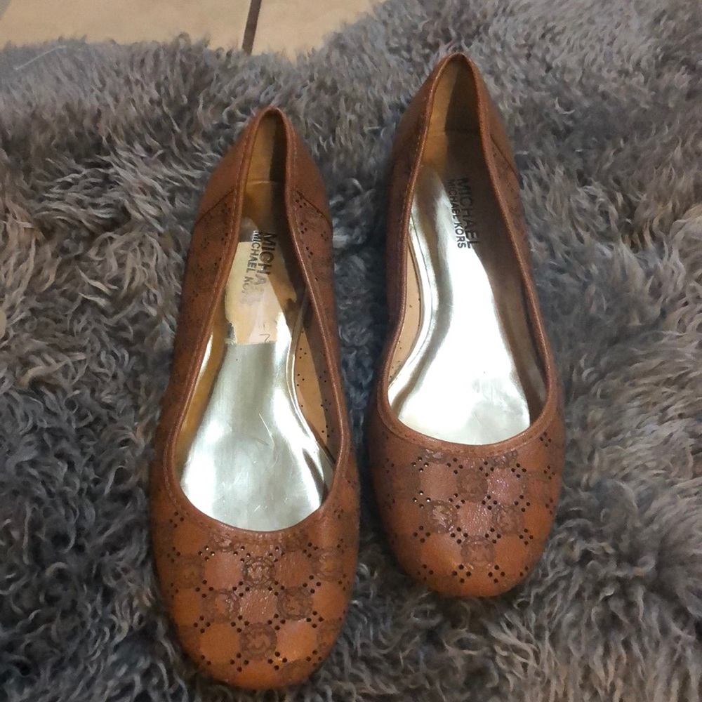Michael Kors women’s flats leather shoes
